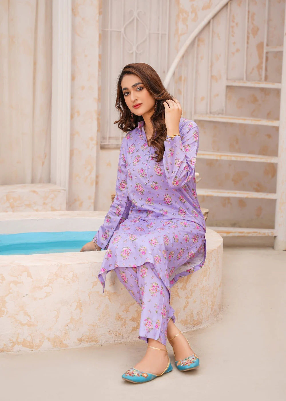 Rangkhas  2pc-Printed - Haveli