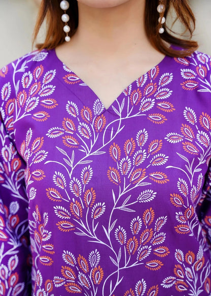 Eden (Purple) 2PC - Printed