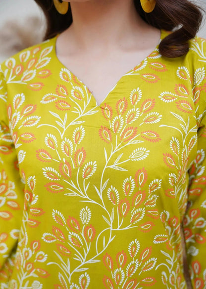 Eden (Apple Green) 2PC - Printed