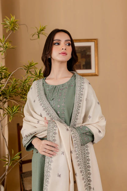 Zarnab 3PC - Embroidered