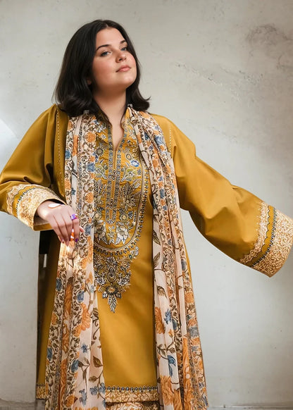Aura 3PC-Embroidered -Haveli