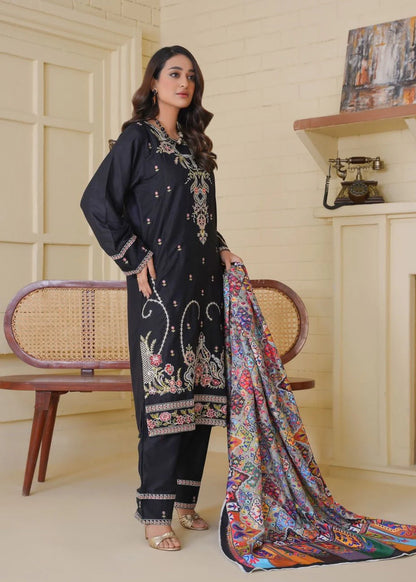Zara 3PC-Embroidered -Haveli