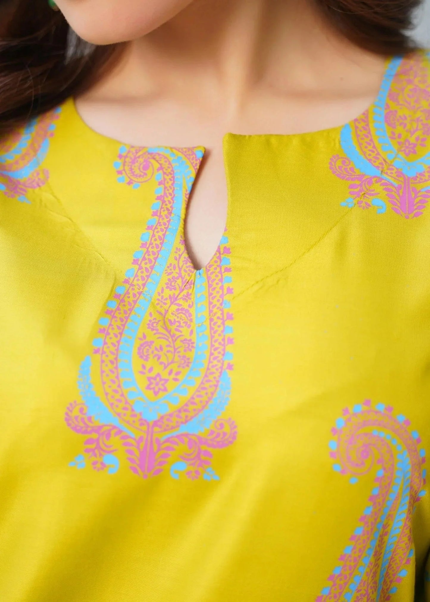 Soha (Apple Green) 2PC - Printed