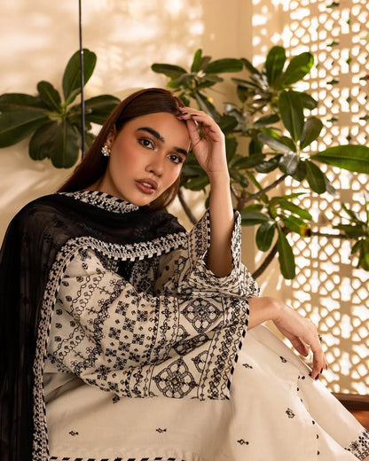 Arfa  3PC - Embroidered