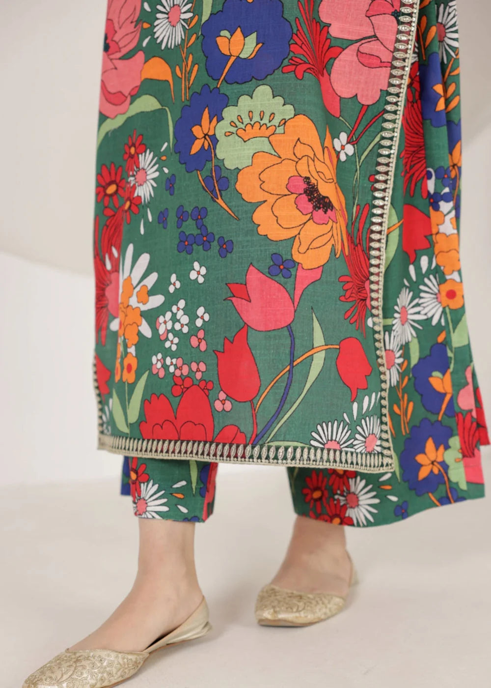 Meena pc-Printed - Haveli