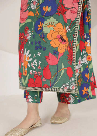 Meena pc-Printed - Haveli