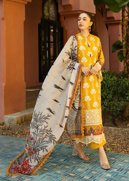 COCO  3PC-Embroidered-Haveli