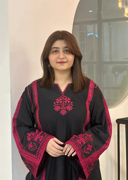 Black Noir 2pc-Embroidered- Haveli