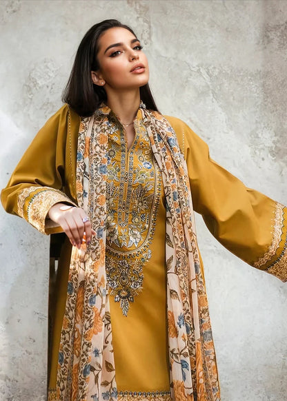 Aura 3PC-Embroidered -Haveli