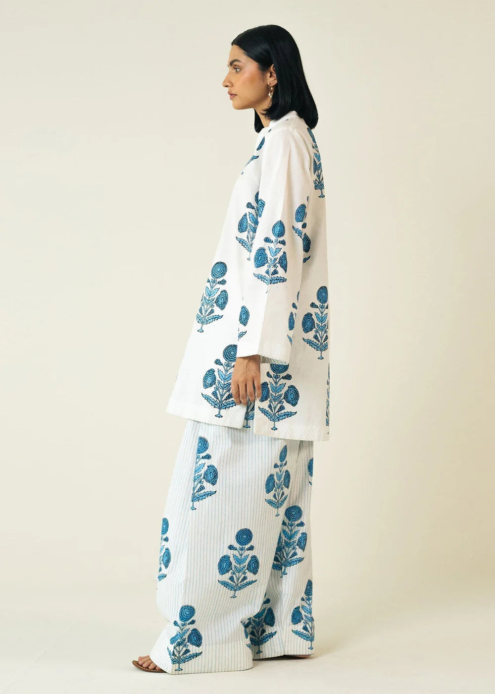 Minsa (Farshi) 2PC-Printed-Haveli