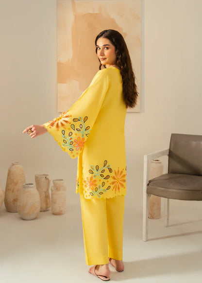 Grace (Yellow) 2PC-Embroidered-Haveli