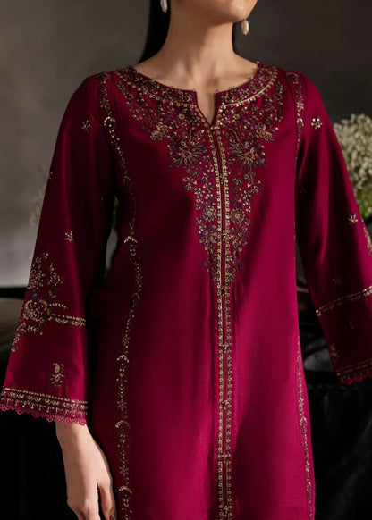 Lush Eyes 2pc-Embroidered- Haveli