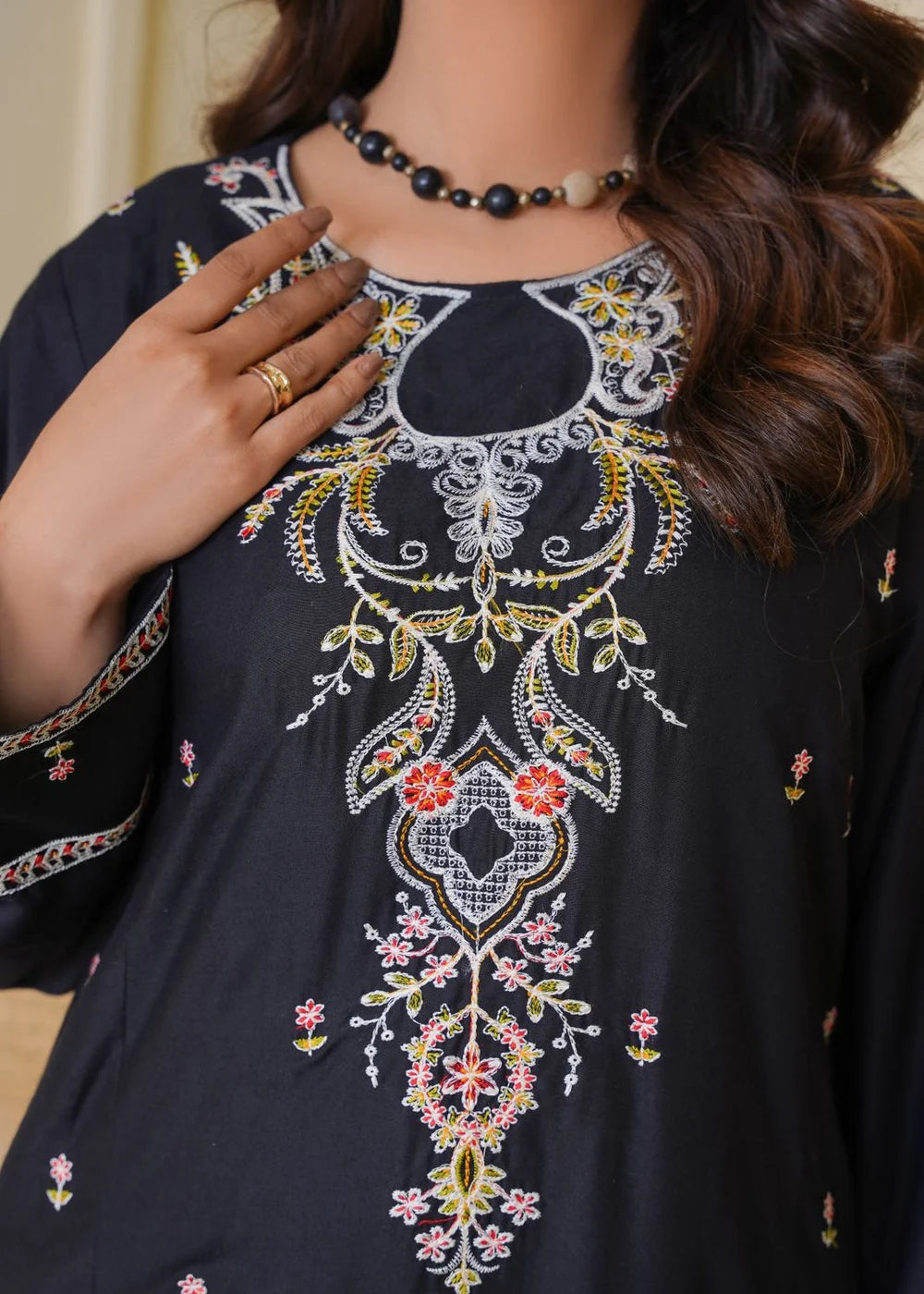 Zara 3PC-Embroidered -Haveli