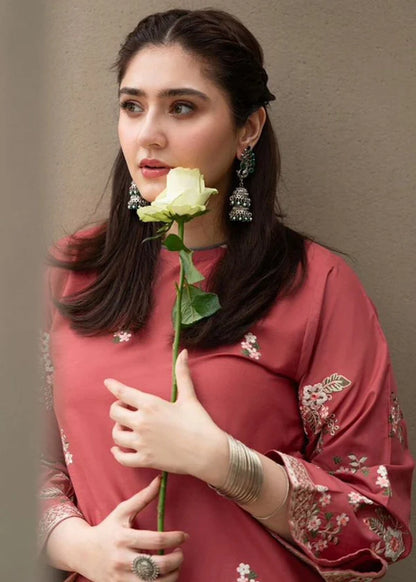 Fabeha 2pc-Embroidered- Haveli