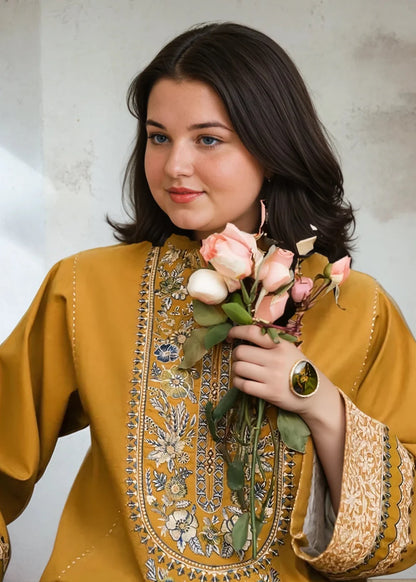 Aura 3PC-Embroidered -Haveli