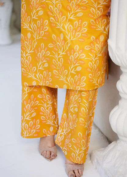 Eden (Mustard) 2PC - Printed