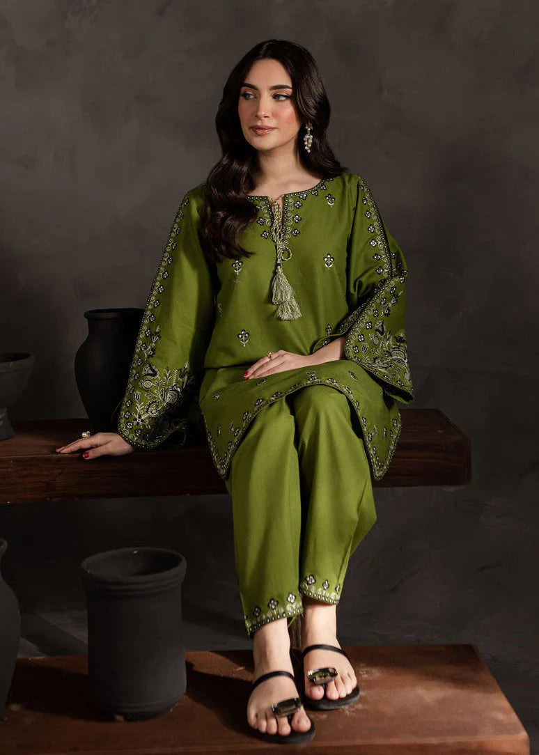 Hijab 2PC-Embroidered-Haveli