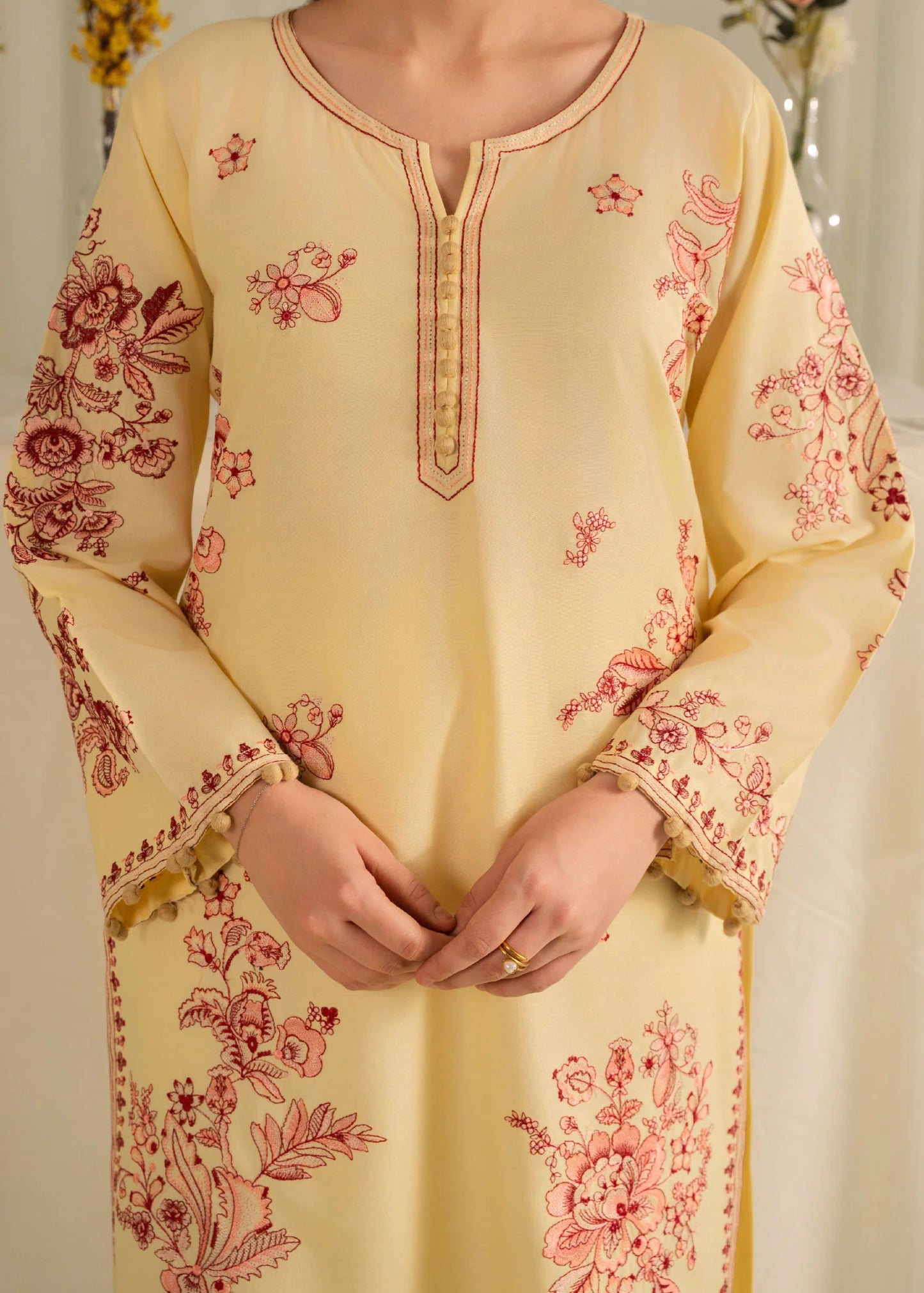 Zawiya  3PC - Embroidered