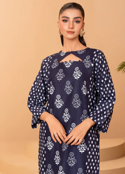 Ace (navy blue) 2PC-Printed-Haveli