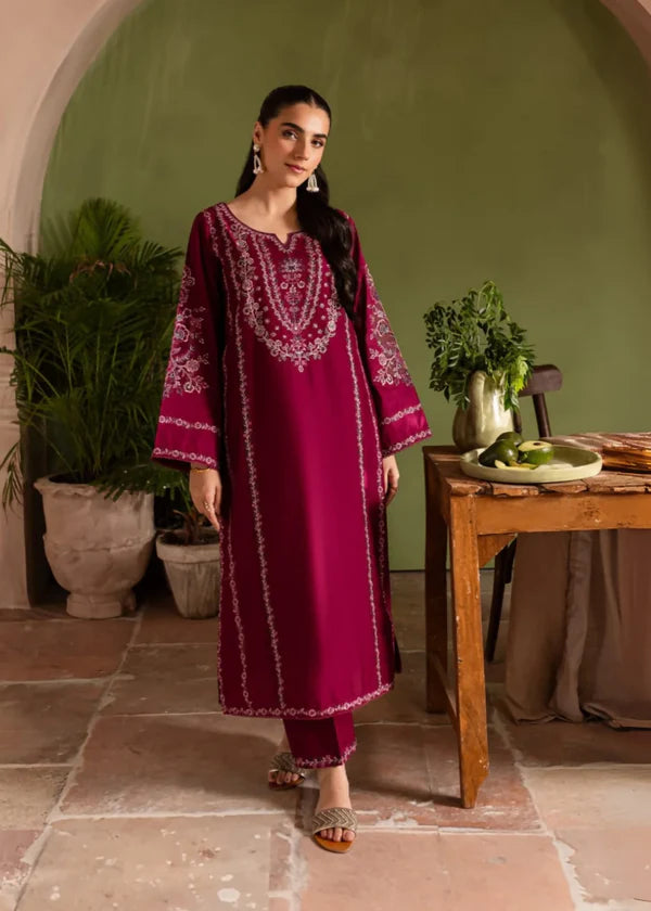 shyrl  2pc-Embroidered- Haveli