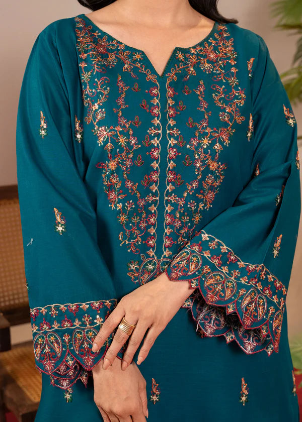 Parsa Zinc 3PC - Embroidered