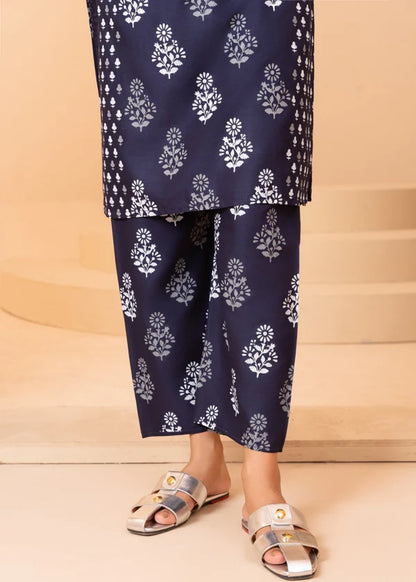 Ace (navy blue) 2PC-Printed-Haveli