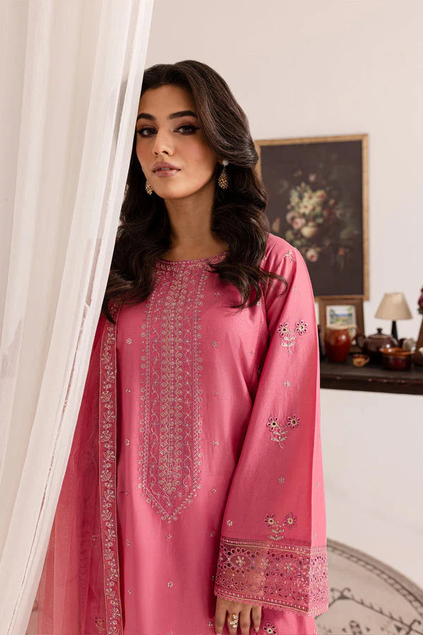 Minahil  3PC - Embroidered