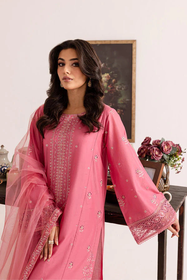Minahil  3PC - Embroidered