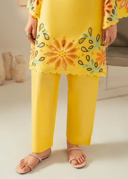 Grace (Yellow) 2PC-Embroidered-Haveli