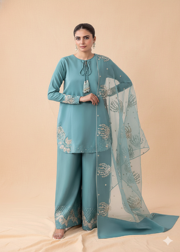 Embrose 3PC - Embroidered