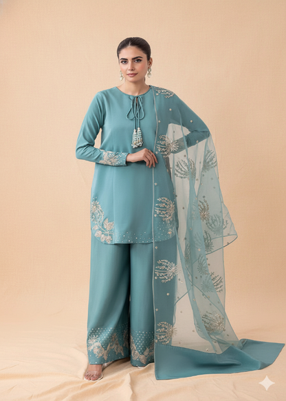 Embrose 3PC - Embroidered