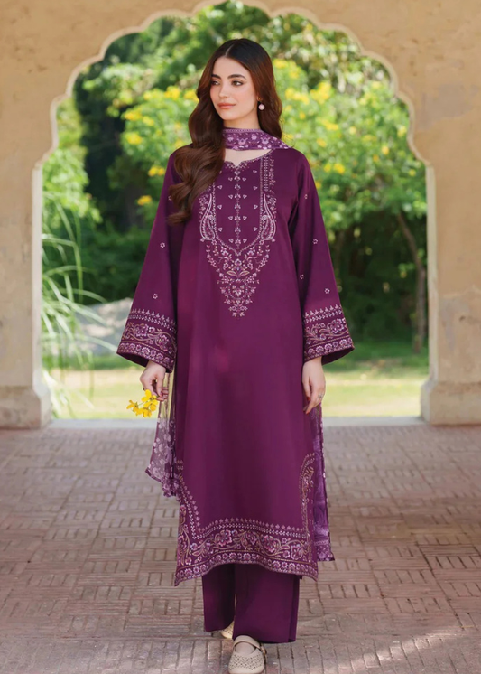 Kaavish 3PC - Embroidered