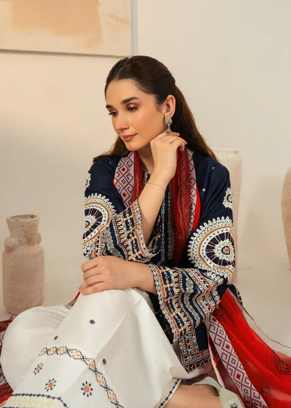 Roha 3PC - Embroidered