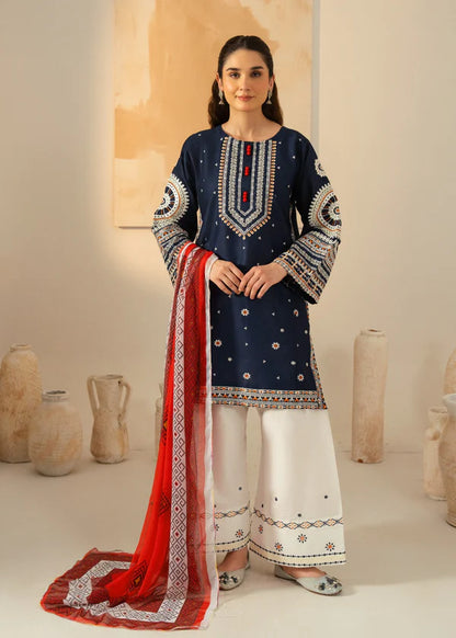 Roha 3PC - Embroidered